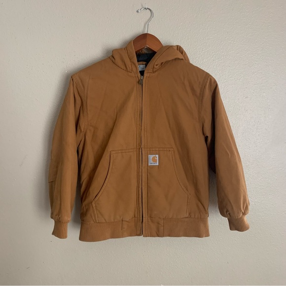 Carhartt Other - Carhartt Boy’s Active Hooded Quilt Lined Jacket